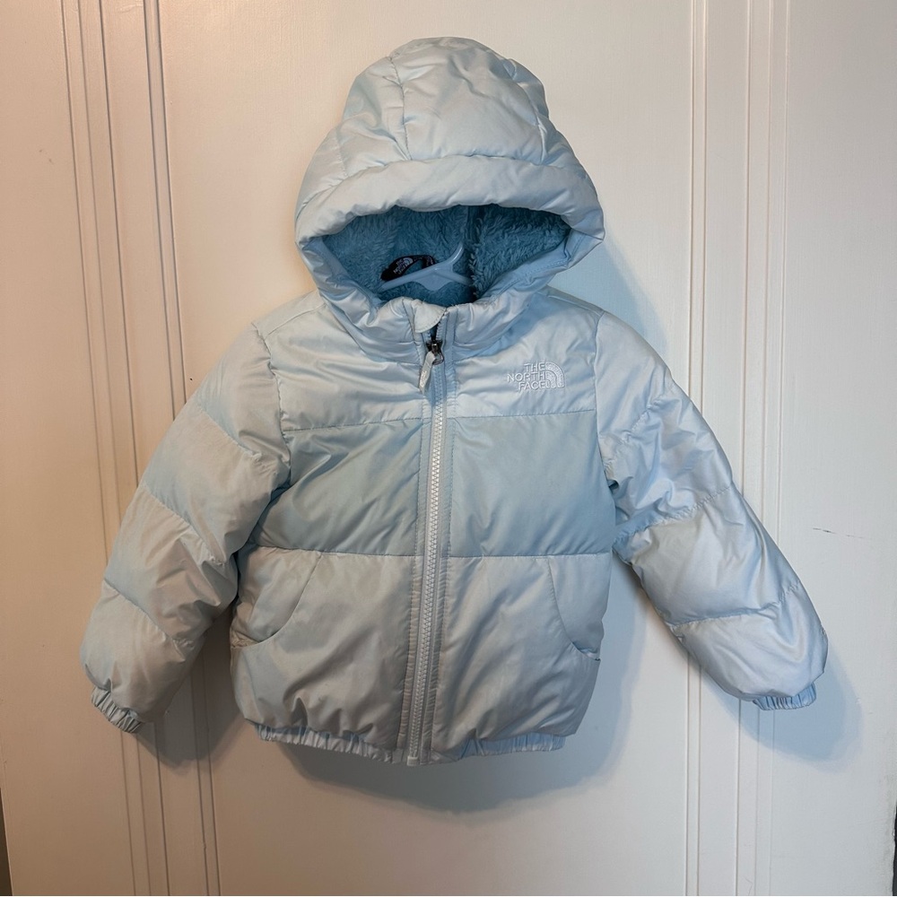 The North Face Soft Blue Fleece Jacket